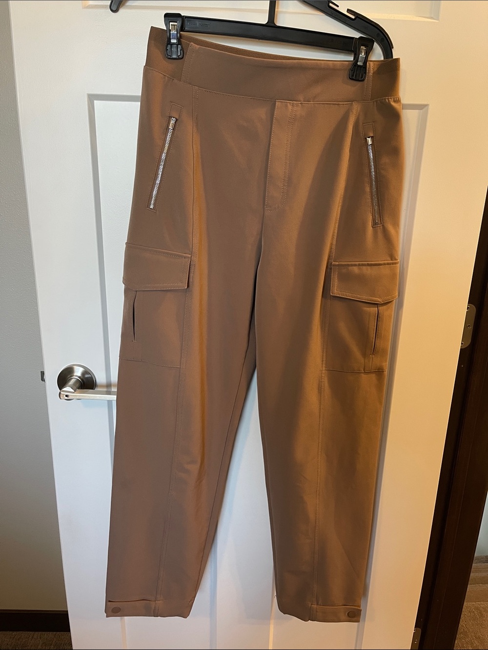 Athleta Endless Highrise Cargo Pants - Camel